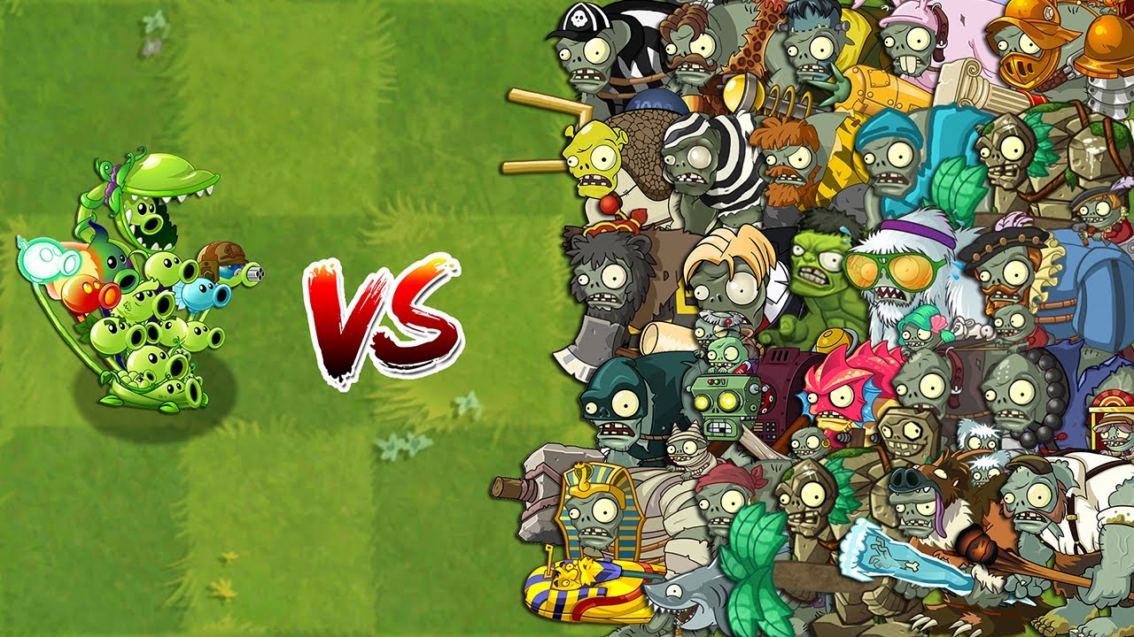 Pvz 2 Team Peas Vs All Gargantuar Zombie - Plants Vs Zombies 2 Team ...