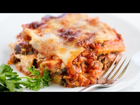 वीडियो: बैंगन के साथ भाग Lasagna