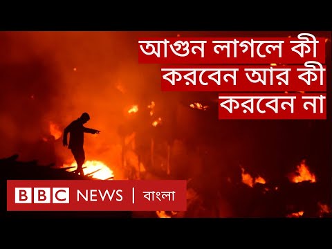 ভিডিও: আগুন নিভানোর ৩টি পদ্ধতি কী কী?