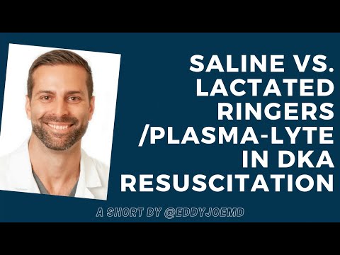 Saline or Lactated