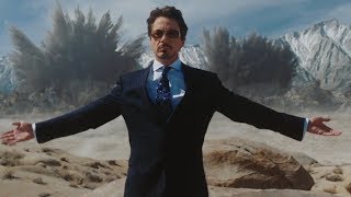 Тони Старк демонстрирует ракеты «Иерихон».Железный человек\\Tony Stark Shows Jericho Misiles.Iron man