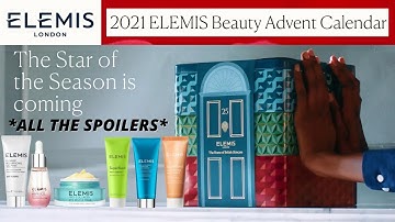 ELEMIS BEAUTY ADVENT CALENDAR 2021 REVEAL
