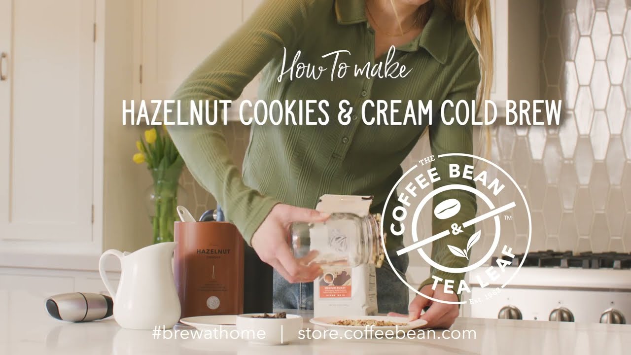 How to Make Hazelnut Cookies and Cream Cold Brew Coffee