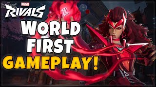 FIRST Full Match GAMEPLAY! Scarlet Witch and Punisher LOOK SO COOL! - Marvel Rivals