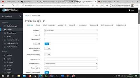 Sécuriser ses applications back et front facilement avec Keycloak .