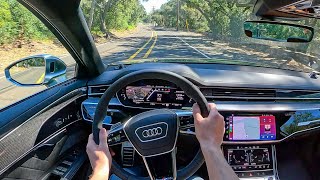 2024 Audi S8 - POV Test Drive (Binaural Audio)