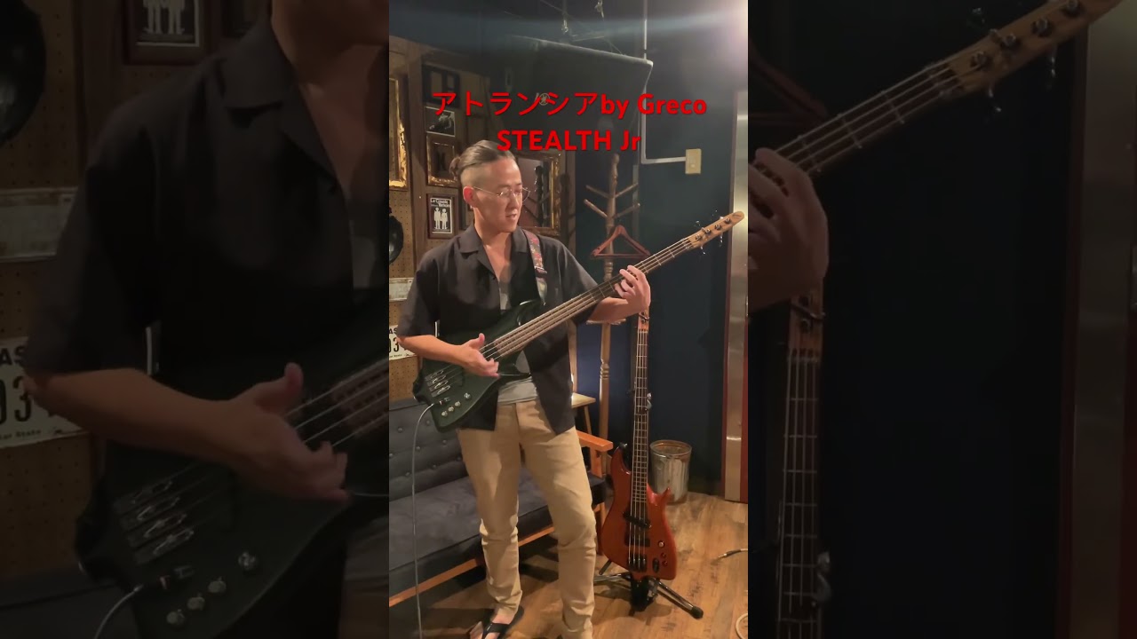 Atlansia Stealth Deluxe Bass Left Handed Hand Made In Japan