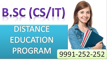 B.Sc (CS/IT) (Information Technology) Call 9991 252 252 For Admission | Excel Distance Education