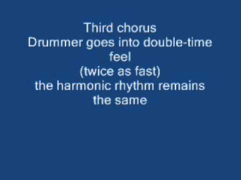 Understanding double-time feel