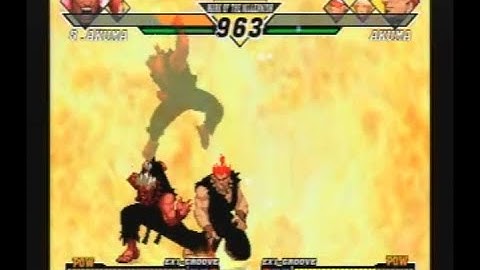 Capcom vs. SNK 2 - Ultimate Rugal, Shin Akuma & Blood Iori vs. Akuma, Rock, & Terry
