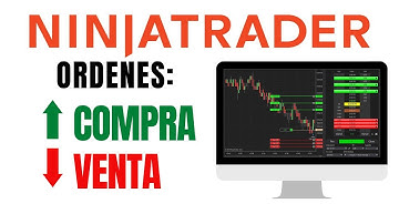 👉Cómo poner ORDENES en NINJATRADER 8 ✅(Tutorial de Compras y Ventas)
