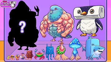 ITALIAN BRAINROT 019 - MERGE FELLAS | FINAL BOSS - New Update‼️Reaching Max Level!