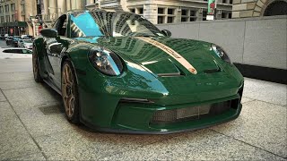 Road Focused 2022 Porsche 911 GT3 with Touring Package in Green