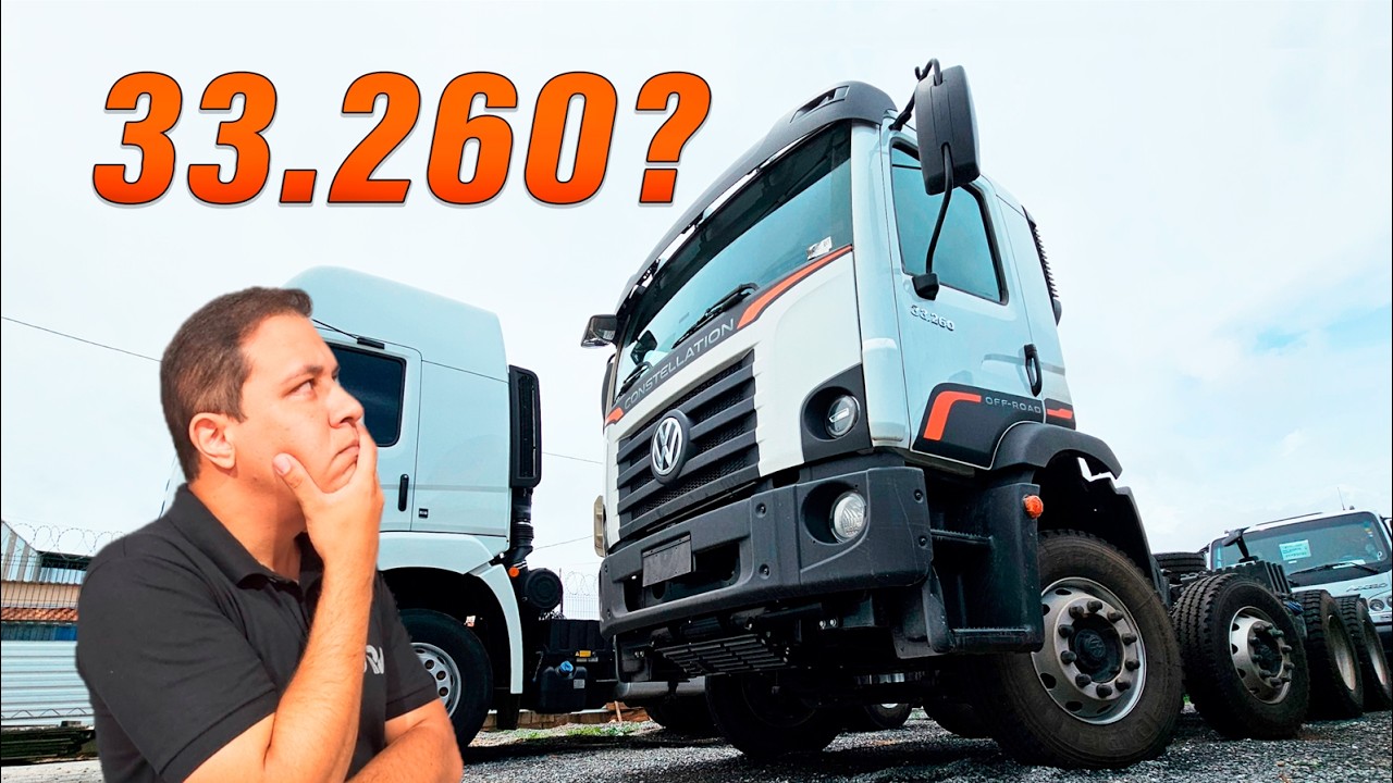 33.260. Rara configuração deste VW Constellation em detalhes!