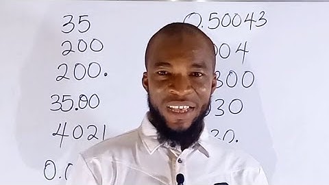 Inzicht in significante cijfers