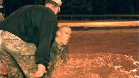 Ranger Students tackle the Malvesti Obstacle Course during their RAP Week on Fort Benning