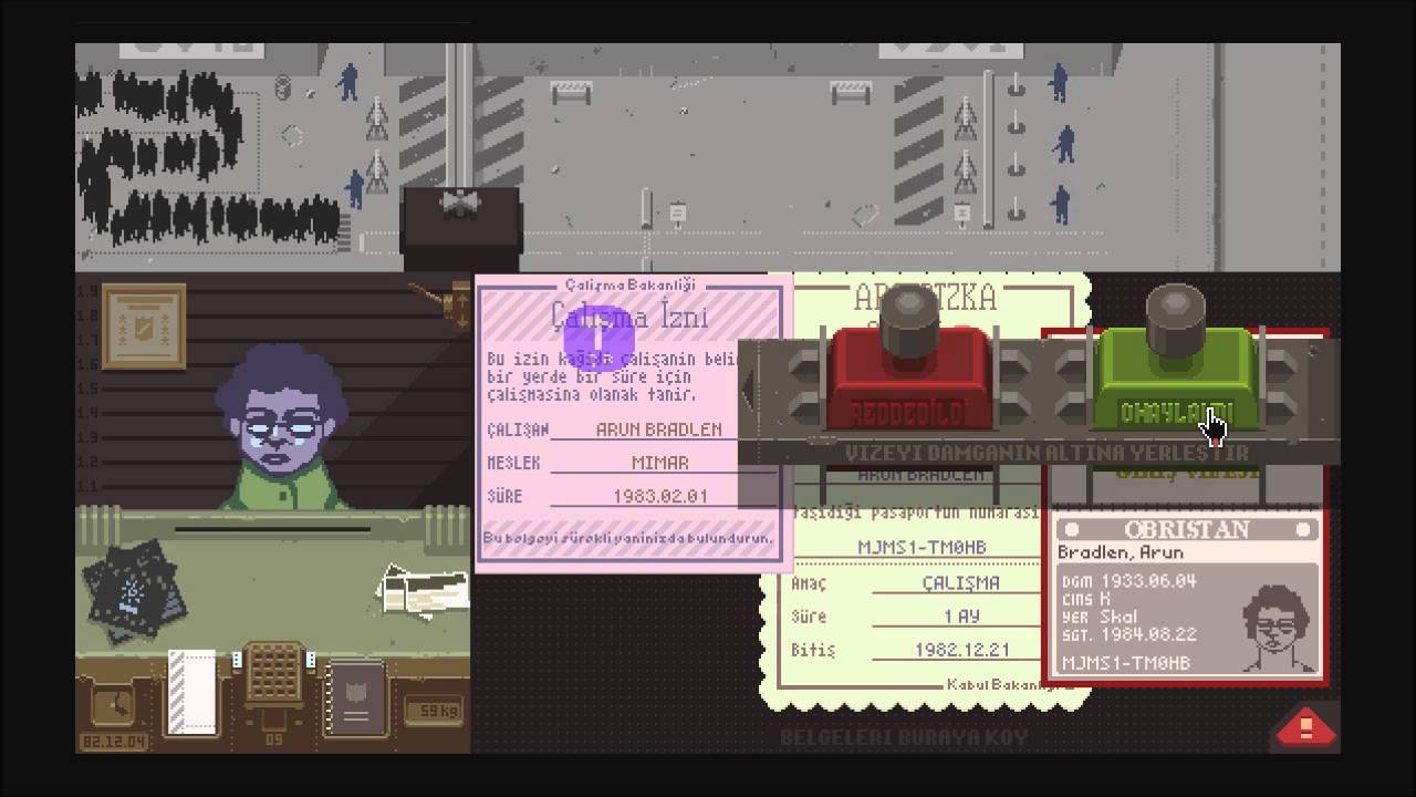 Бесконечная игра в papers please