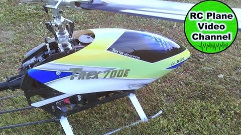 T-Rex 700 Helicopter - Align - 700MX Brushless Motor - MSG Stiftland - Alfred