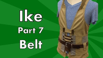 Ike Cosplay Tutorial: Part 7 Belt