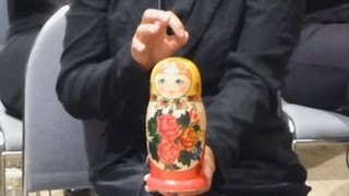 マトリョーシカ　マトリョミン　テルミン　人形 マトリョーシカ マトリョミン テルミン 人形 楽器・機材