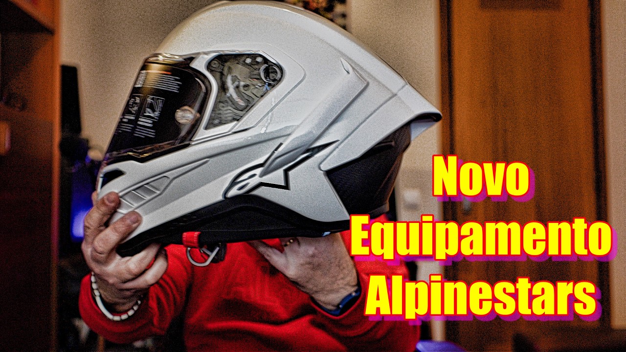 O meu novo Equipamento Alpinestars