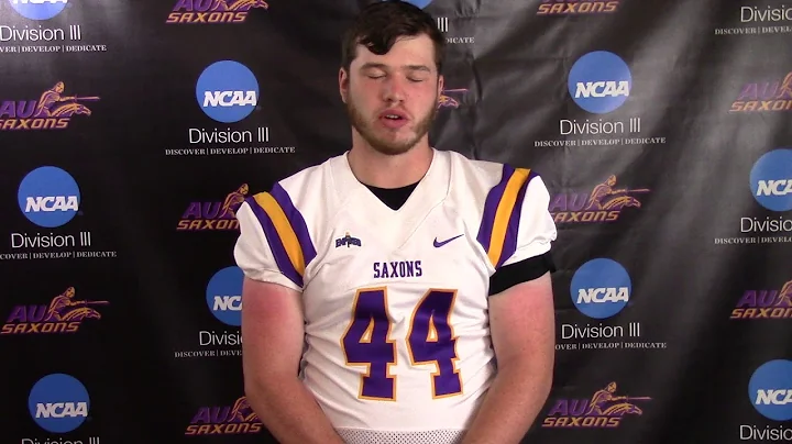 Alfred University Football   Connor McCormick