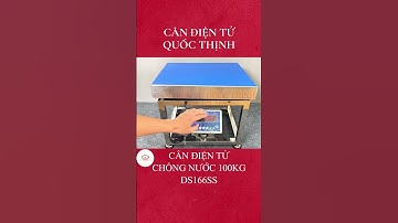 Cân điện tử chống nước 100kg DIGI DS 166SS  #candientu #candientuquocthinh, #cân_điện_tử_100kg