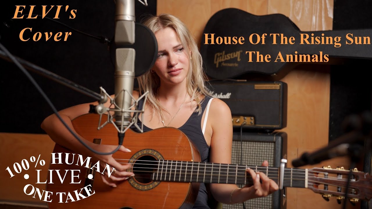 House Of The Rising Sun - The Animals (Cover by ELVI) | Live Guitar One-Take