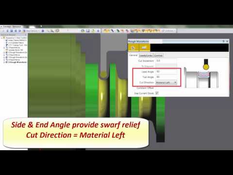 Waveform Turning - Edgecam 2015 R1 CAD-CAM