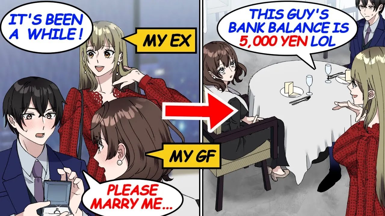 While I was proposing to my gf, I ran into my ex, who dumped me after seeing my bank balance [Manga]