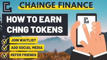 Chainge Finance - How to Earn Free CHNG Rewards! (Tutorial)