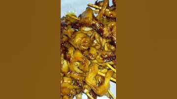 Thumbnail of sate jamur tiram,resep ada dividio#shorts