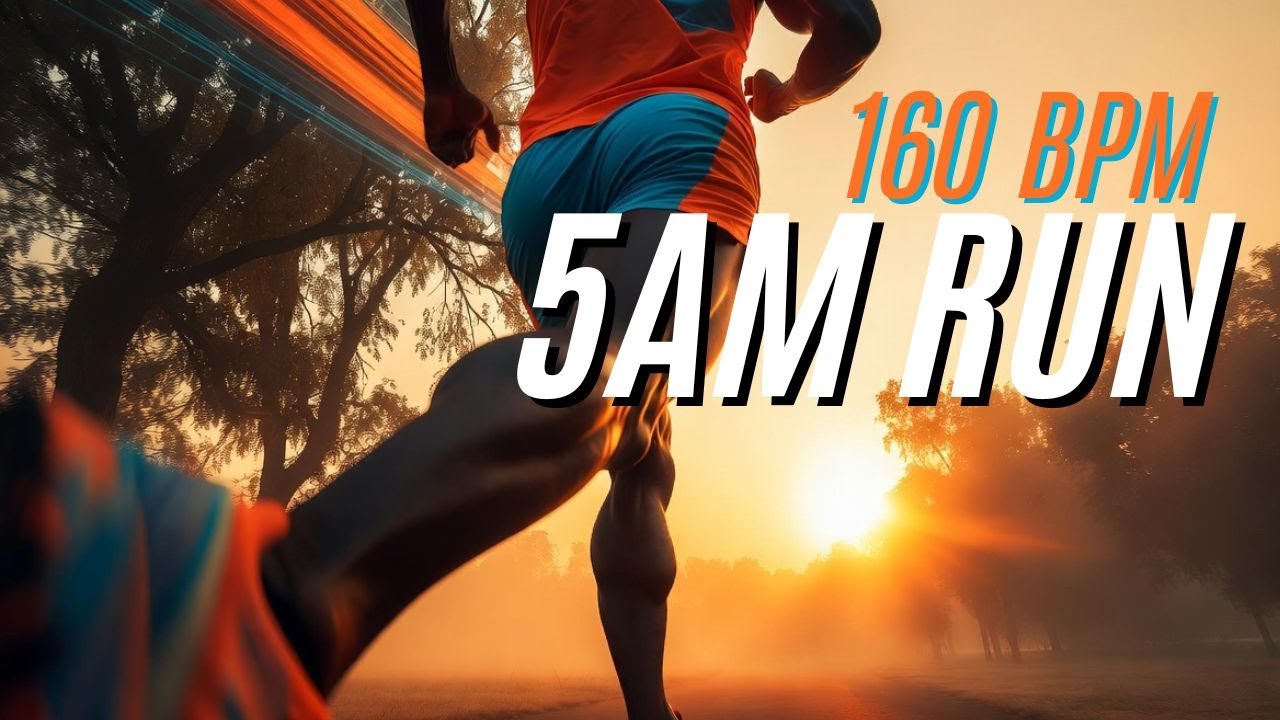 5AM RUNNING MIX | High Energy Motivation + 160 BPM Music (40 Min ...