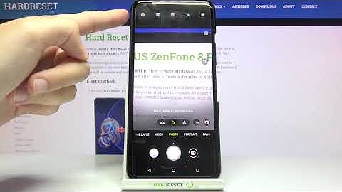 How to Turn On / Off Camera Sound ASUS ZenFone 8 Flip – Shutter Sound Option