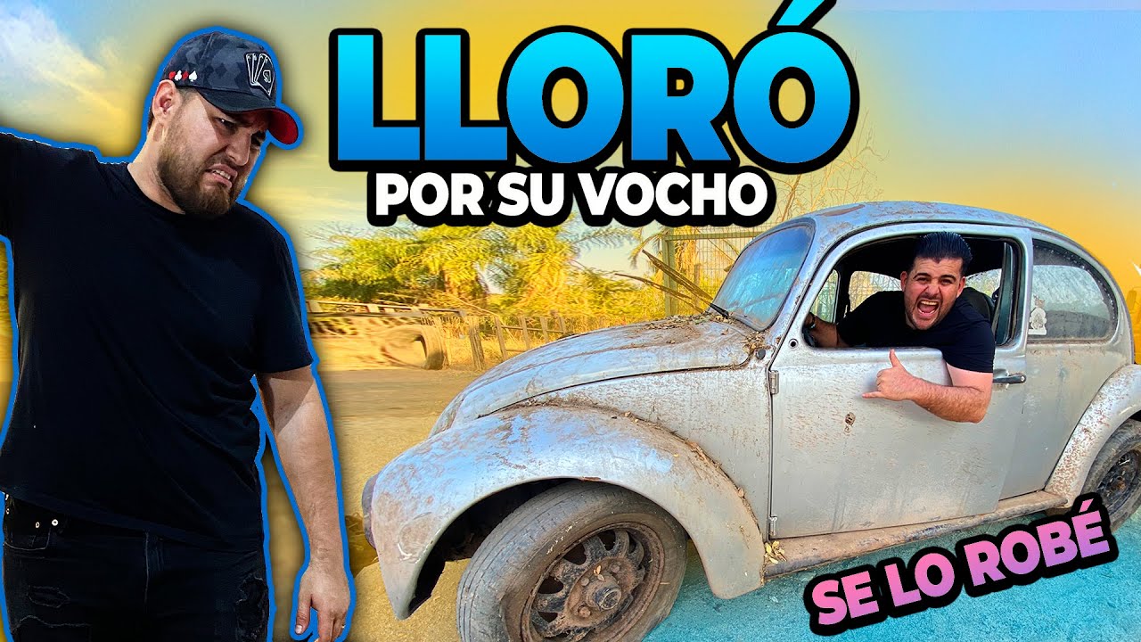 Me ROBE el VOCHO de LA MUERTE🚘🤣 Broma al COMPA ROSH