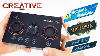 ESTE APARATO TE AYUDA A GANAR EN LOS SHOOTERS Y MOBA... ANÁLISIS DEL CREATIVE SOUND BLASTER GC7