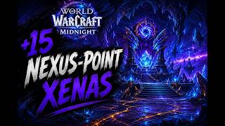 Nexus-Point Xenas +15 PUG Run | Brewmaster Monk Tank POV | Midnight S1 M+