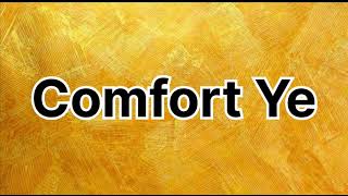 Comfort Ye My People (Handel’s Messiah) lyric video -  Andre Steele