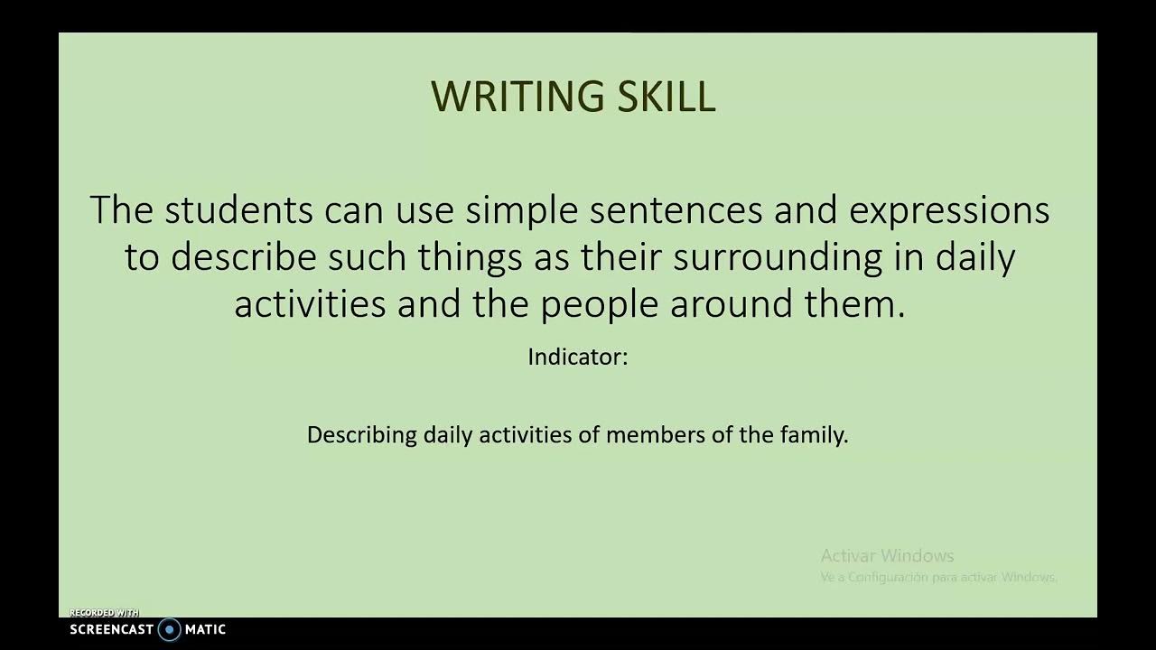 How to write effective learning indicators YouTube