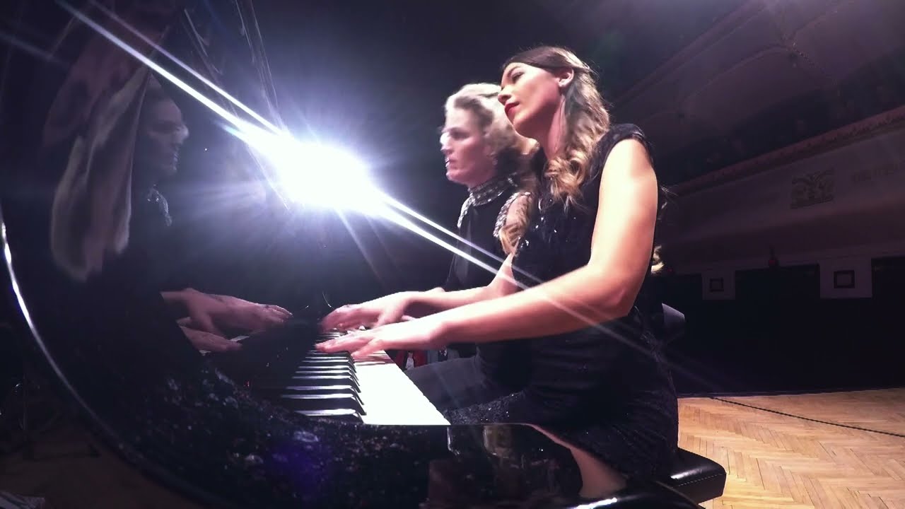 3  New Spanish Dances, Op. 65 No.1, by Moritz Moszkowski, for one piano four hands