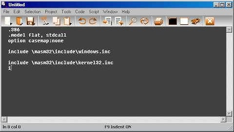 Programming: Windows 32 assembly language - Example 1