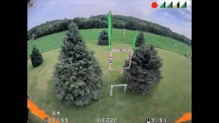 Bladed Fury drone race. 533 Switchback Zero