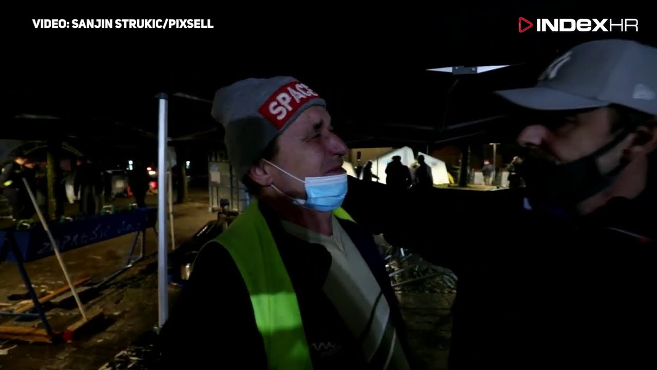 Snimljen trenutak novog jakog potresa kod Petrinje