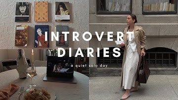 vlog | introvert diaries: a quiet fall day alone