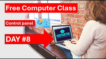 Control Panel Tutorial in Hindi - Basic Computer Course in Hindi