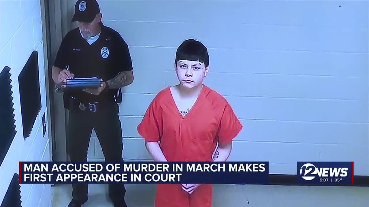 Teen accused of murder in March makes first appearance in court - YouTube