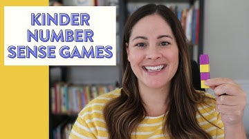 Number Sense Games for Kindergarten // number sense activities in kindergarten