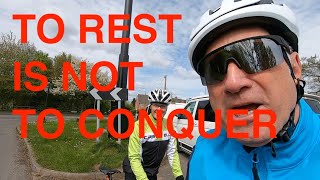 TO REST IS NOT TO CONQUER! #cycling #cyclinglife