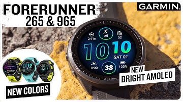 Garmin® trainingsvideo -  Forerunner® 265 | Forerunner® 965 | Train op briljante wijze