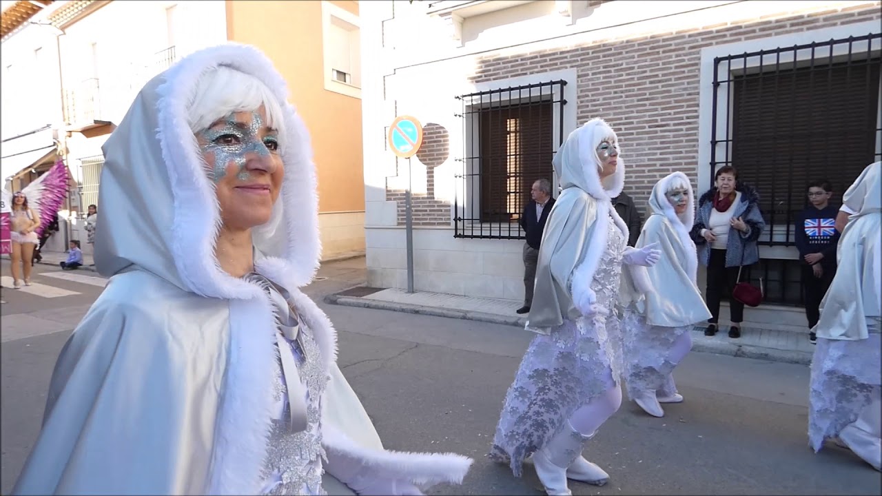 Desfile de comparsas comarcal. Carnaval de La Guardia (Toledo) 10-3-2019